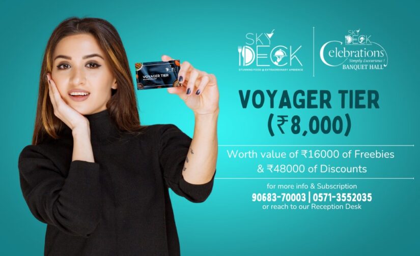 Experience Culinary Elevation: The Sky Deck Voyager Package﻿