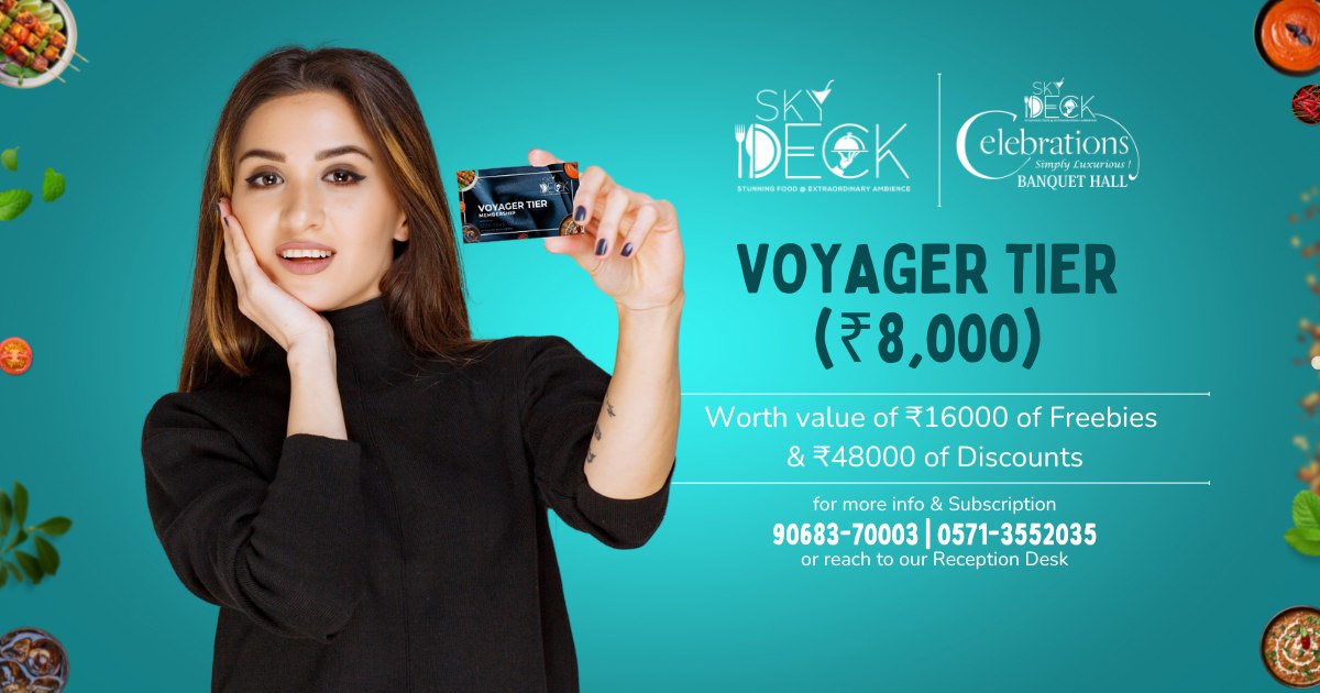 Sky deck-The Sky Deck Voyager tier Package