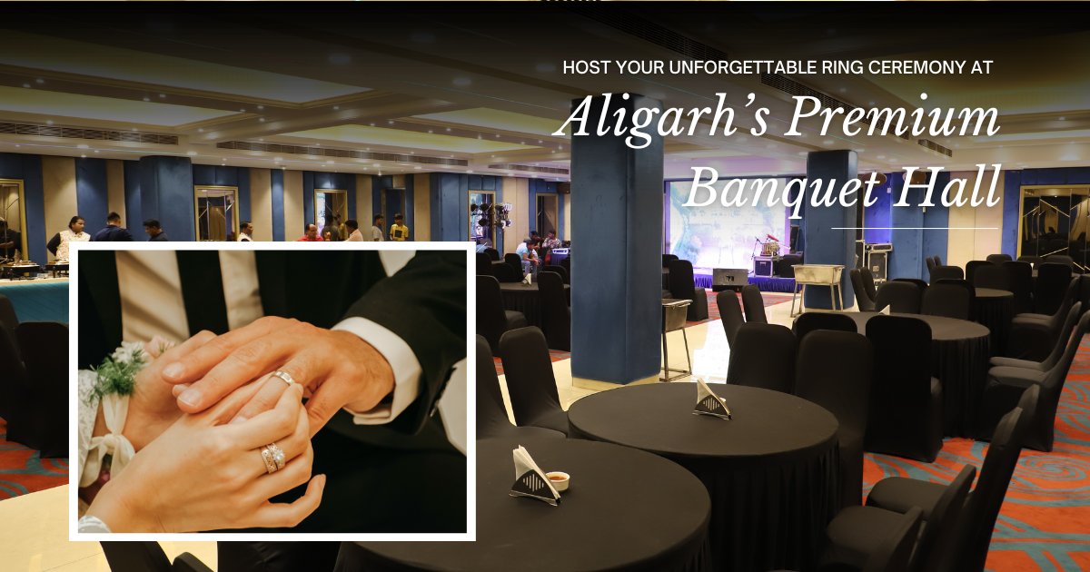 Skydeck-Host Your Unforgettable Ring Ceremony at Aligarhs Premium Banquet Hall
